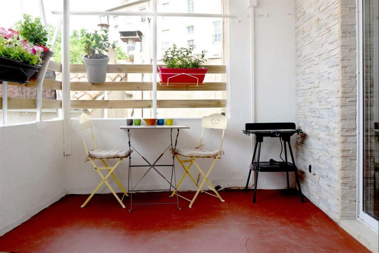 Beziers Studio Terrasse Luaran gambar