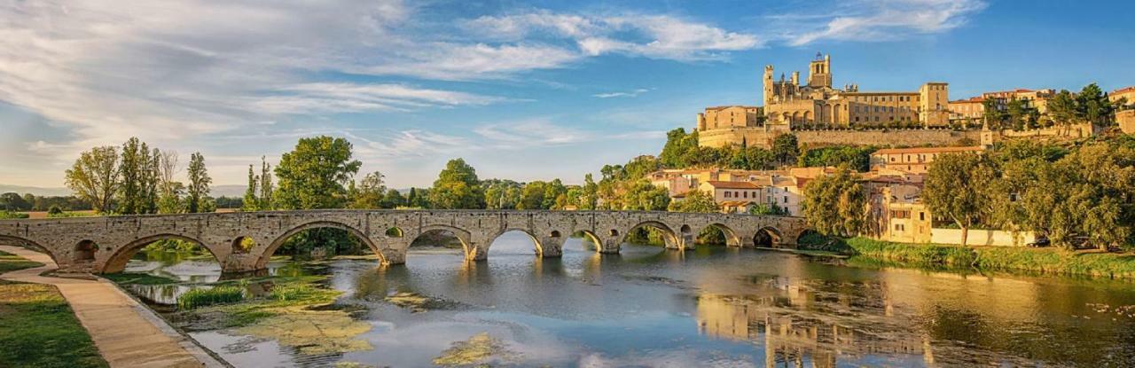 Beziers Studio Terrasse Luaran gambar